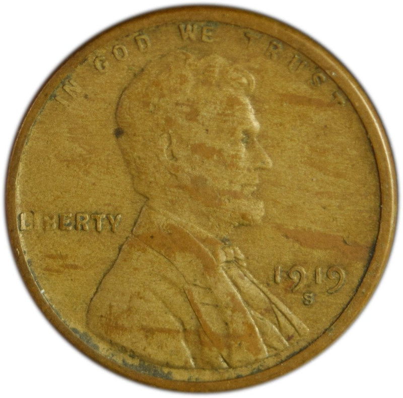 1919-S Lincoln Cent . . . . Extremely Fine
