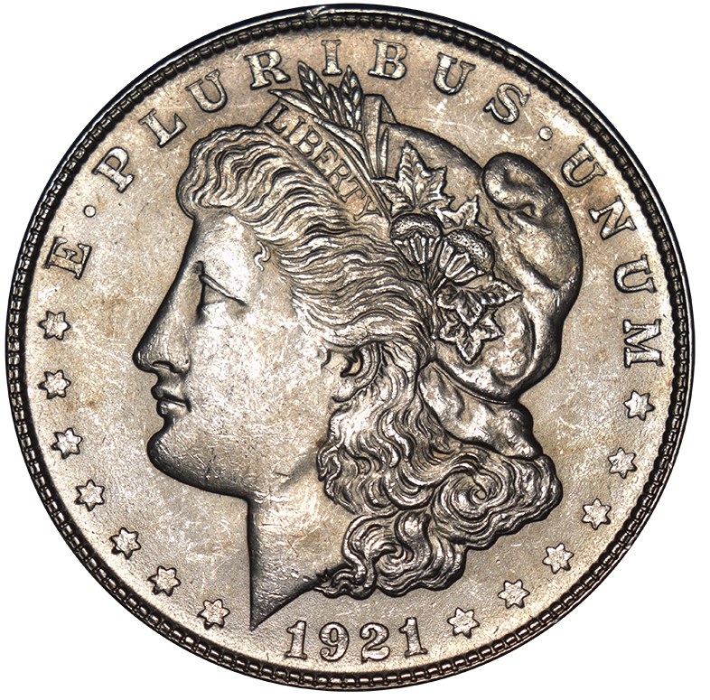1921-S Morgan Dollar . . . . Choice Brilliant Uncirculated