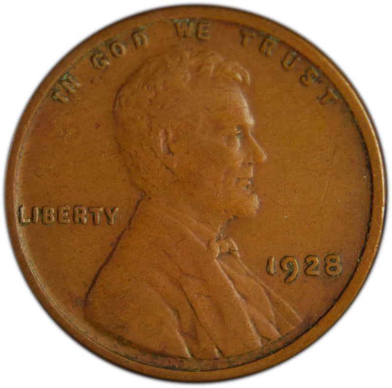 1928 Lincoln Cent . . . . Choice About Uncirculated