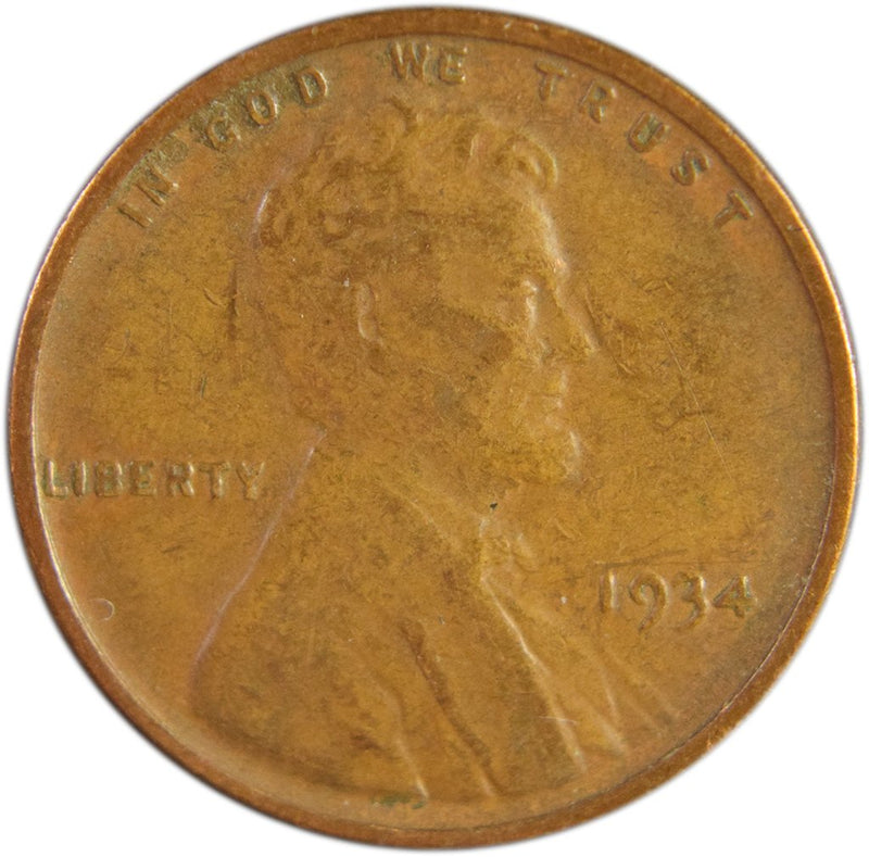 1934 Lincoln Cent . . . . Choice About Uncirculated