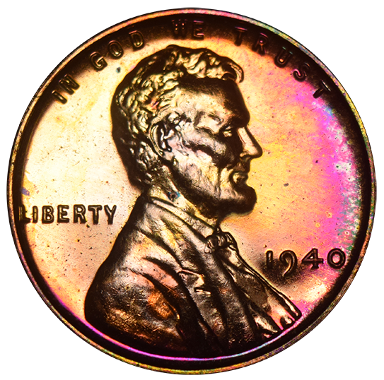 1940 Lincoln Cent . . . . Superb Brilliant Proof Red/Brown