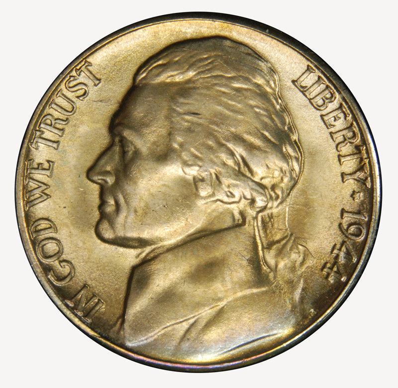 1944-S Silver Jefferson Nickel . . . . Brilliant Uncirculated