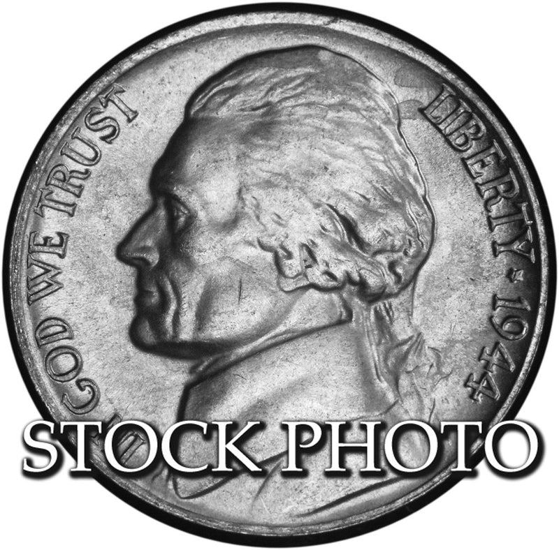 1944-D Silver Jefferson Nickel . . . . Brilliant Uncirculated