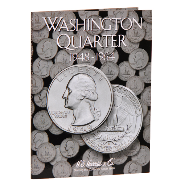 Washington Quarter Harris Coin Folder . . . . (1948 to 1964)