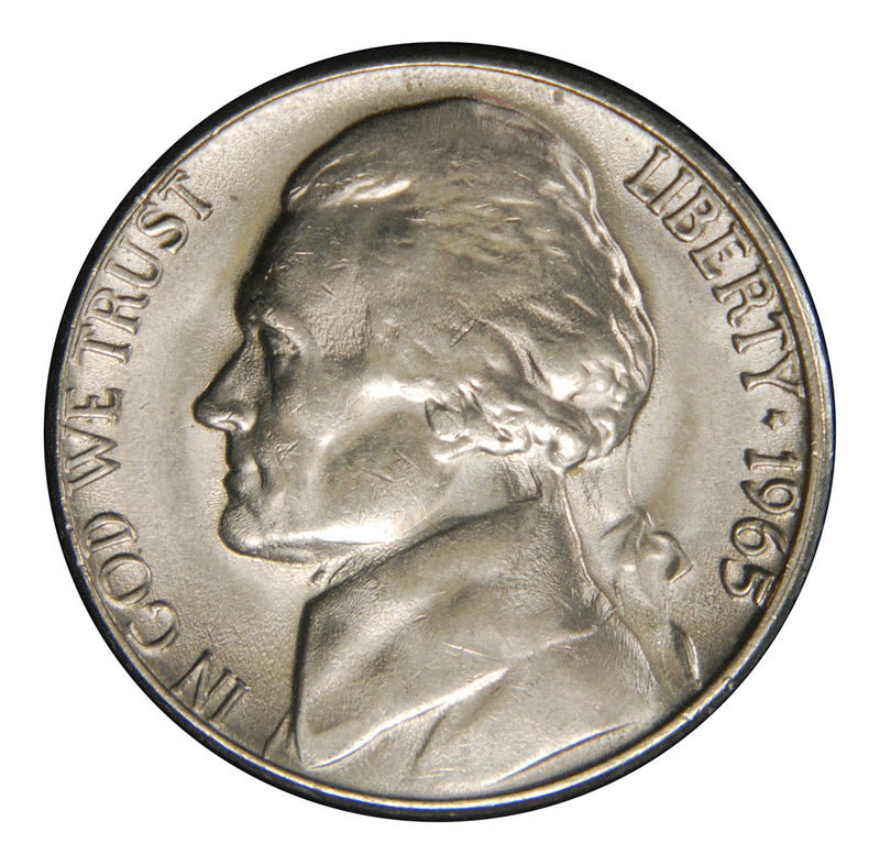 1965 Jefferson Nickel . . . . Brilliant Uncirculated