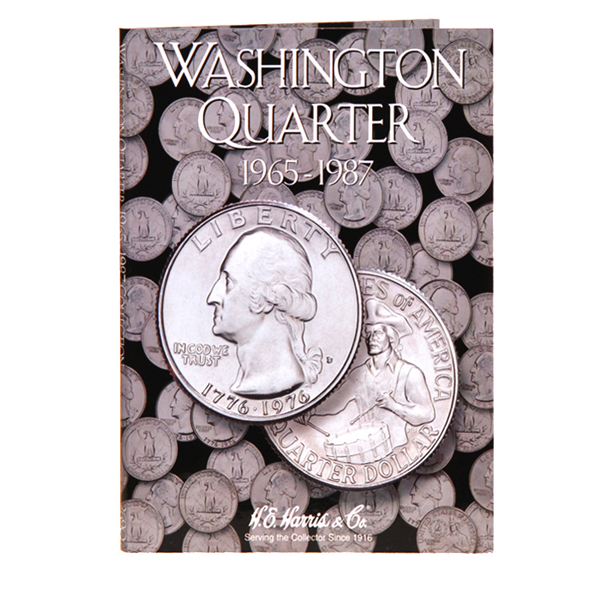 Washington Quarter Harris Coin Folder . . . . (1965 to 1987)