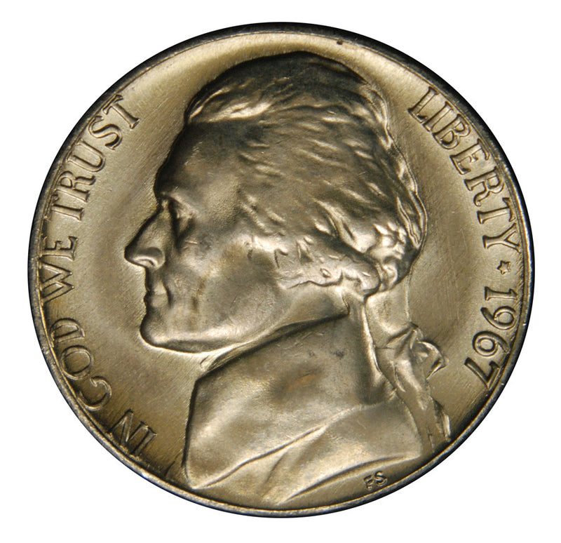 1967 Jefferson Nickel . . . . Brilliant Uncirculated