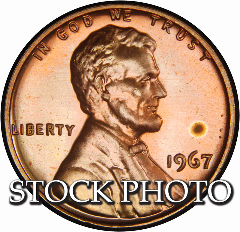 1967 SMS Lincoln Cent . . . . Brilliant Uncirculated