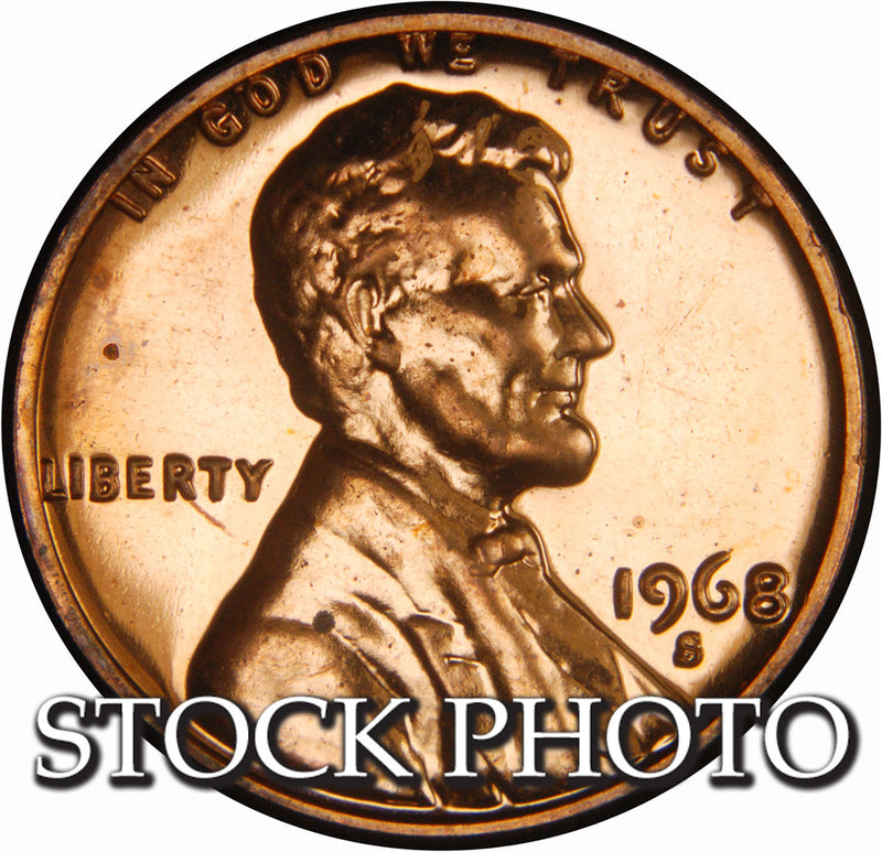 1968-S Lincoln Cent . . . . Gem Brilliant Proof