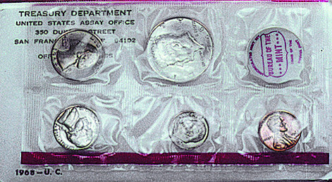 1968 Mint Set . . . . Choice Brilliant Uncirculated