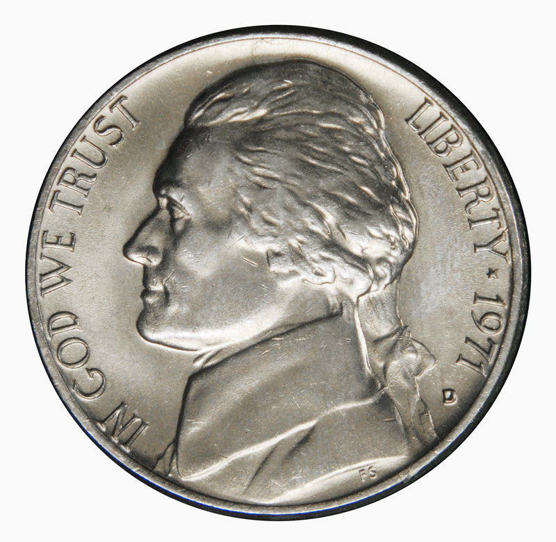 1971-D Jefferson Nickel . . . . Brilliant Uncirculated
