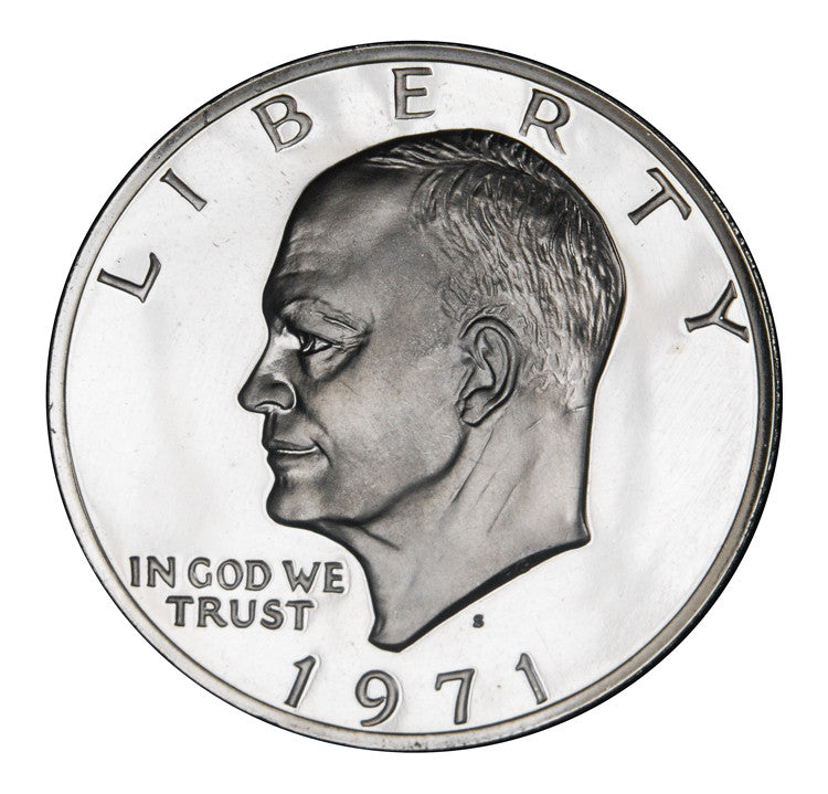1971-S Eisenhower Dollar . . . . Gem Proof Silver