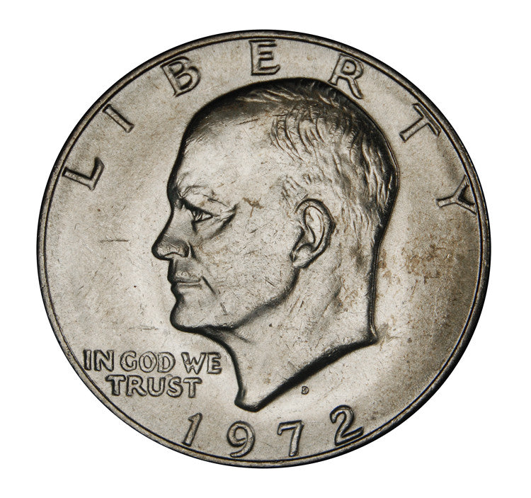 1972-D Eisenhower Dollar . . . . Brilliant Uncirculated