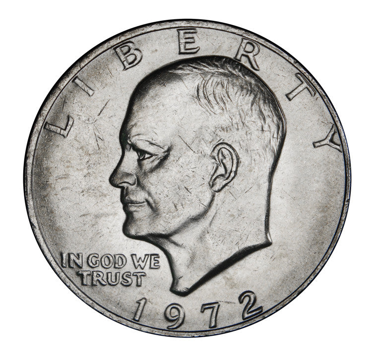 1972 Eisenhower Dollar . . . . Brilliant Uncirculated