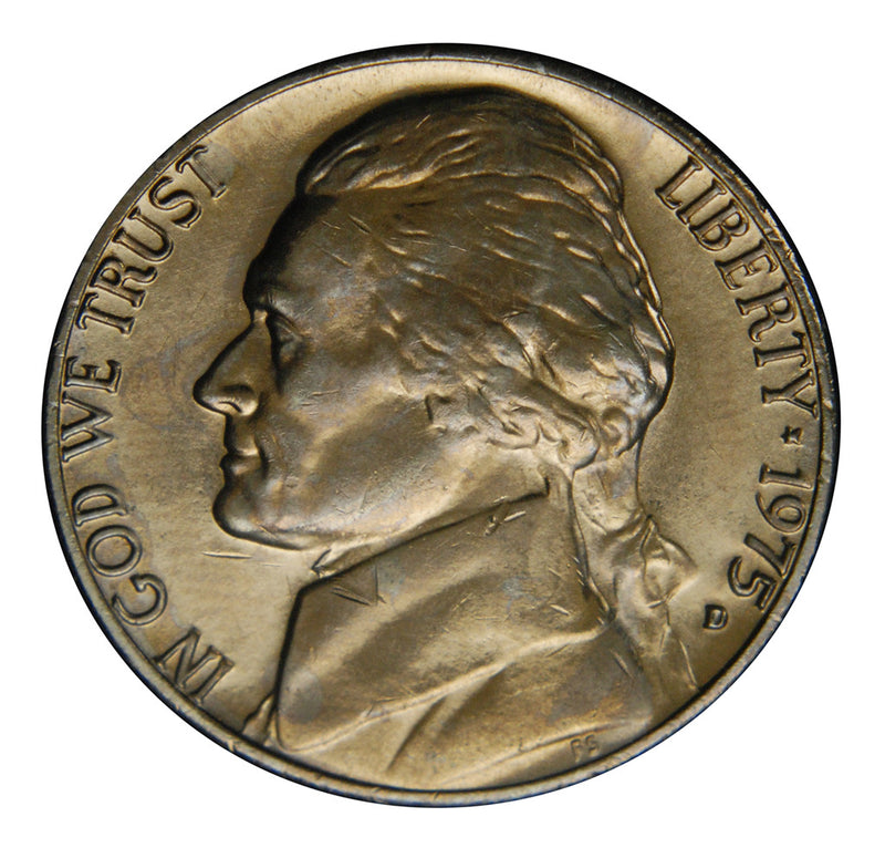 1975-D Jefferson Nickel . . . . Brilliant Uncirculated