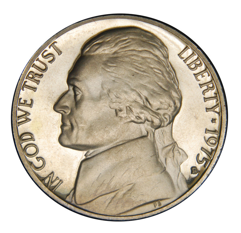 1975-S Jefferson Nickel . . . . Gem Brilliant Proof