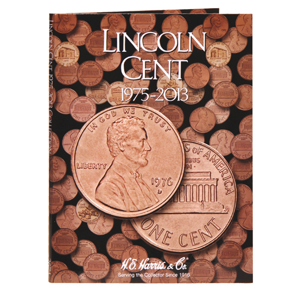 Lincoln Cent Harris Coin Folder . . . . (1975 to 2013)