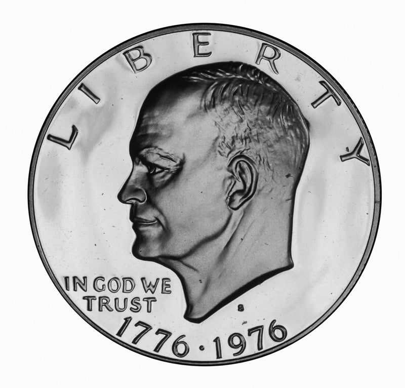 1976-S Type 2 Eisenhower Dollar . . . . Gem Brilliant Proof