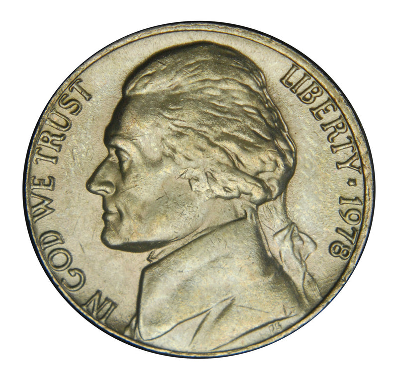 1978 Jefferson Nickel . . . . Brilliant Uncirculated