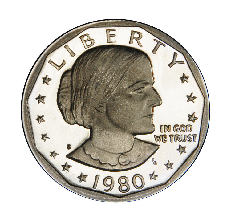 1980-S Susan B. Anthony Dollar . . . . Gem Brilliant Proof