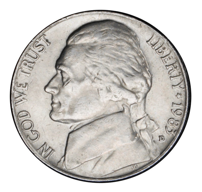 1983-D Jefferson Nickel . . . . Brilliant Uncirculated