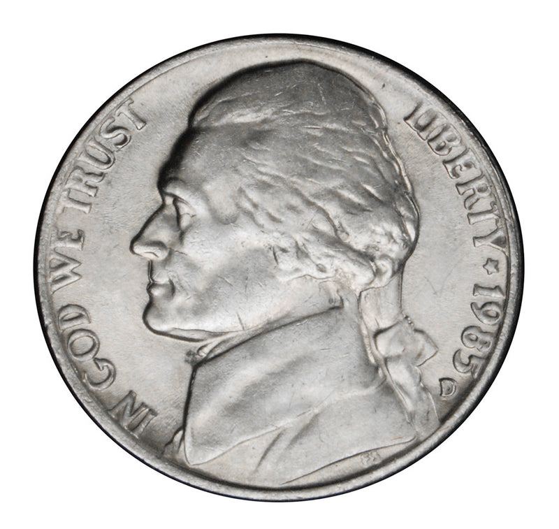 1985-D Jefferson Nickel . . . . Brilliant Uncirculated
