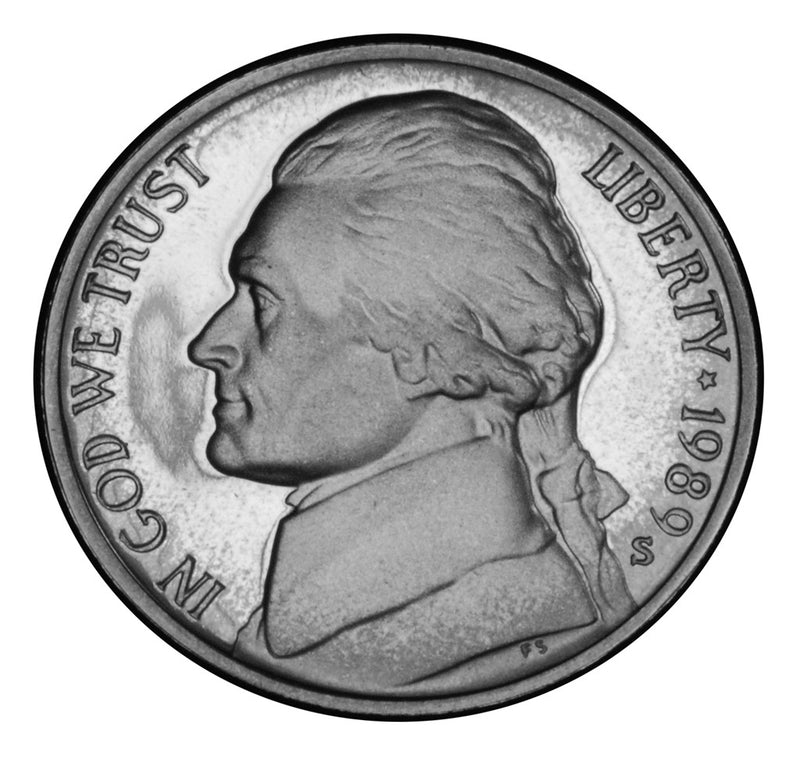 1989-S Jefferson Nickel . . . . Gem Brilliant Proof