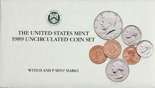 1989 Mint Set . . . . Choice Brilliant Uncirculated