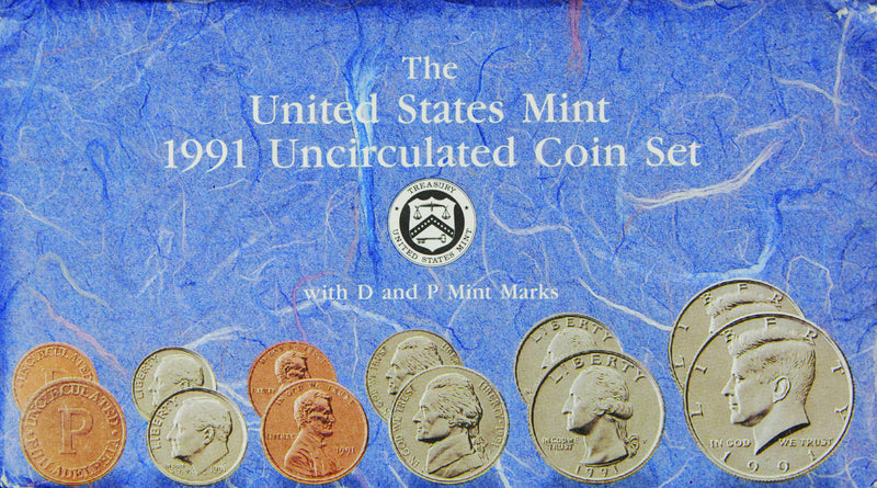 1991 Mint Set . . . . Choice Brilliant Uncirculated