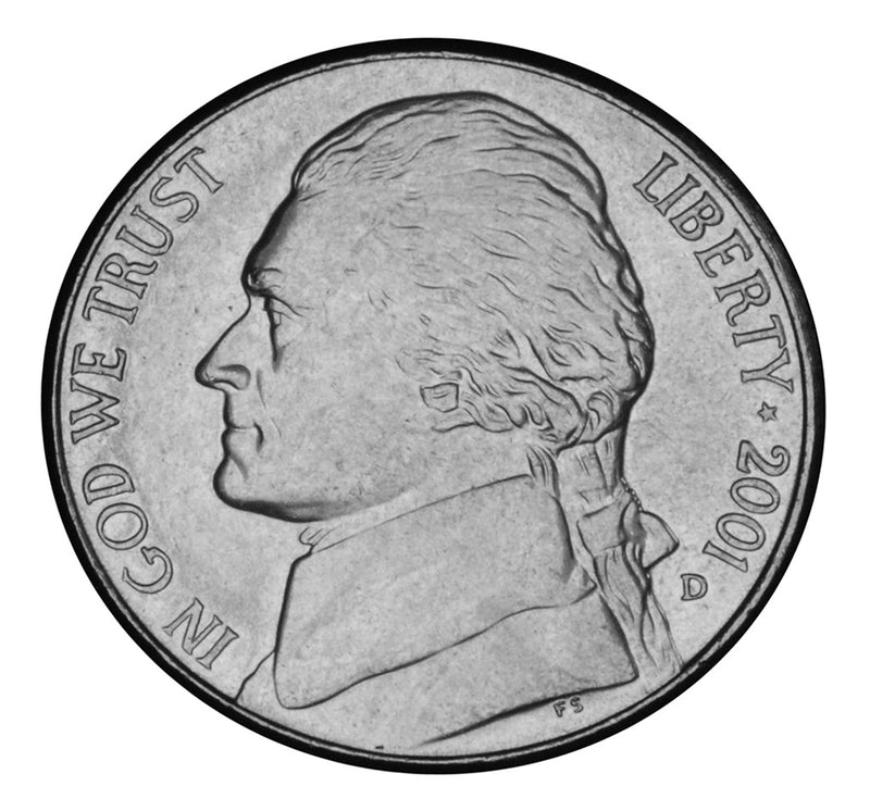 2001-D Jefferson Nickel . . . . Brilliant Uncirculated