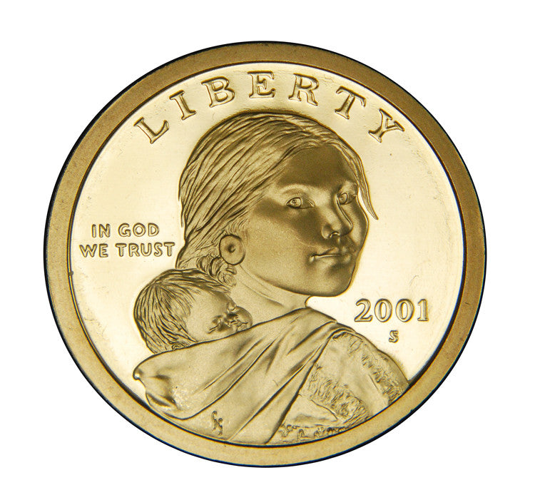 2001-S Sacagawea Dollar . . . . Gem Brilliant Proof