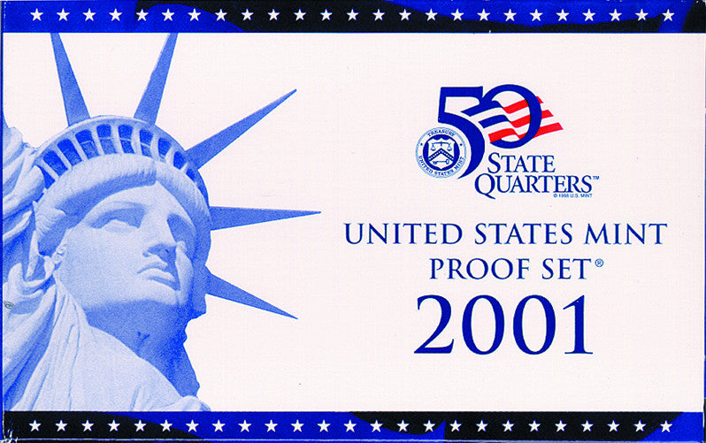 2001-S Proof Set . . . . Gem Brilliant Proof