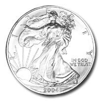 2004 Silver Eagle . . . . Gem Brilliant Uncirculated