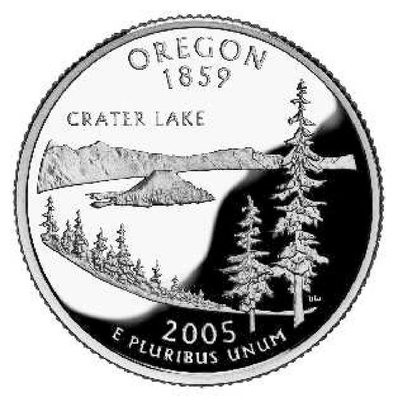 2005-D Oregon State Quarter . . . . Choice BU