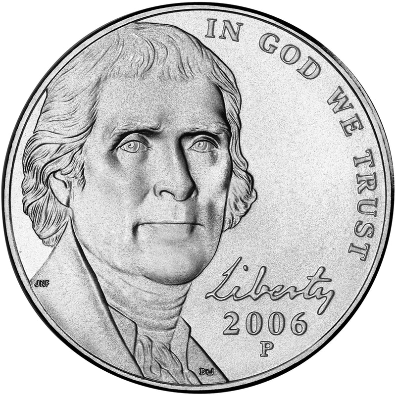2006 Jefferson Nickel . . . . Brilliant Uncirculated