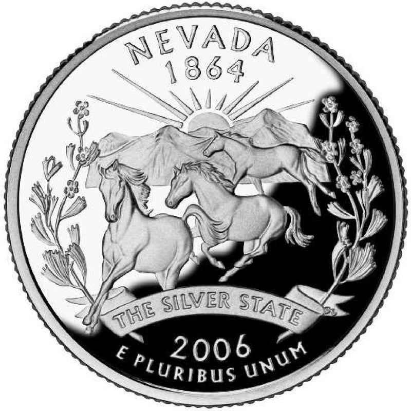 2006-D Nevada State Quarter . . . . Choice BU