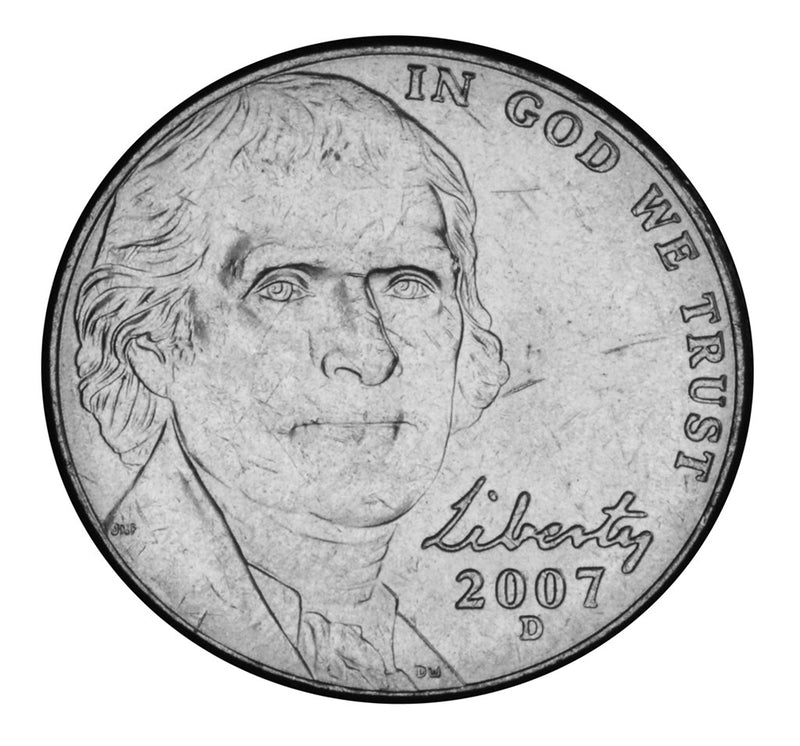 2007-D Jefferson Nickel . . . . Brilliant Uncirculated