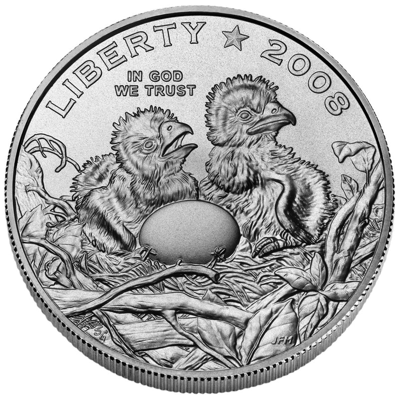 2008-S Bald Eagle Recovery Half . . . . Gem BU in Original U.S. Mint Capsule