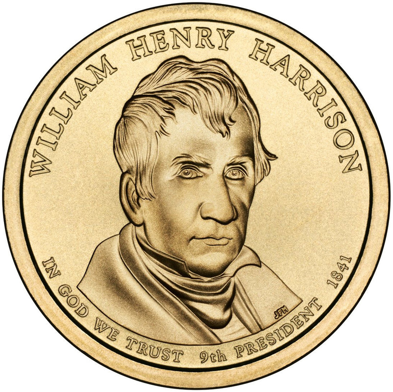 2009-S Henry Harrison Presidential Dollar . . . . Superb Brilliant Proof