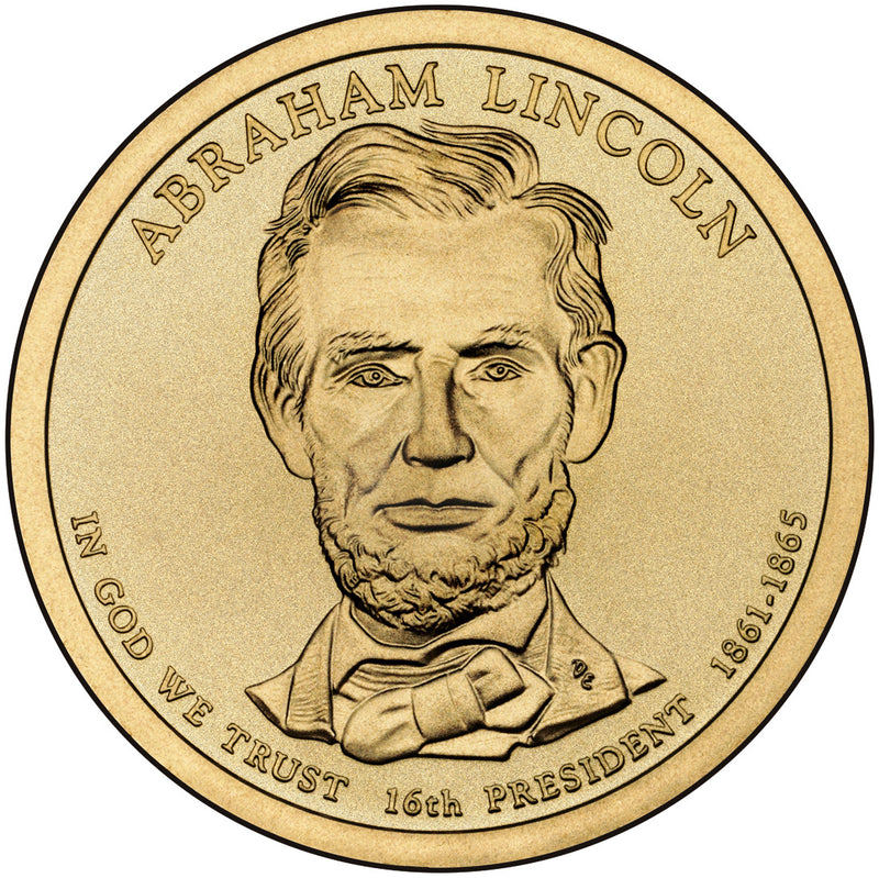 2010-D Lincoln Presidential Dollar . . . . Choice Brilliant Uncirculated