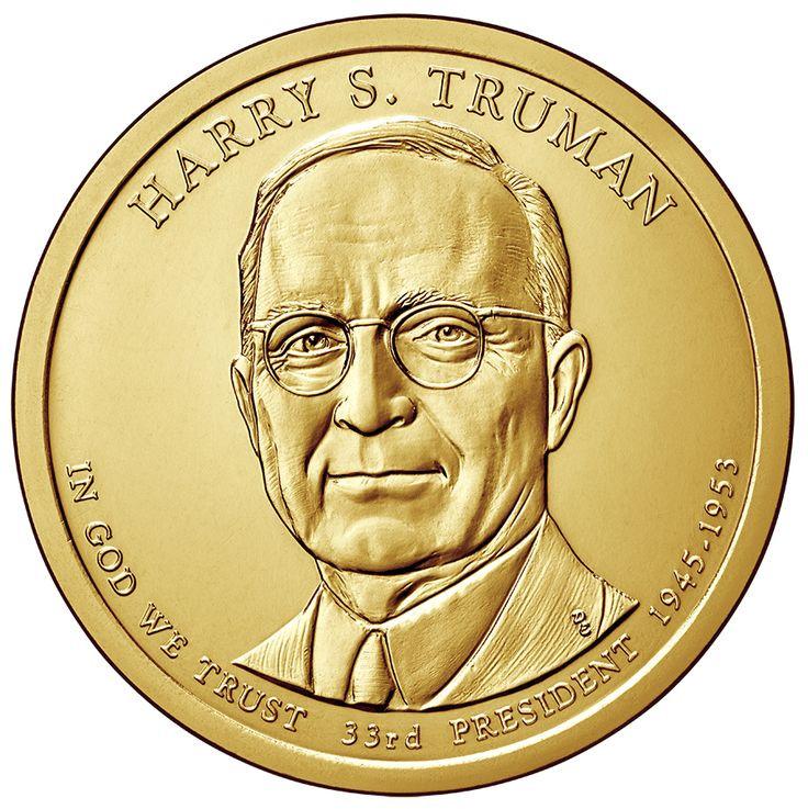 2015-P and D Pair Truman Presidential Dollars . . . . Choice Brilliant Uncirculated