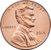2014 Lincoln Shield Cent . . . . Brilliant Uncirculated