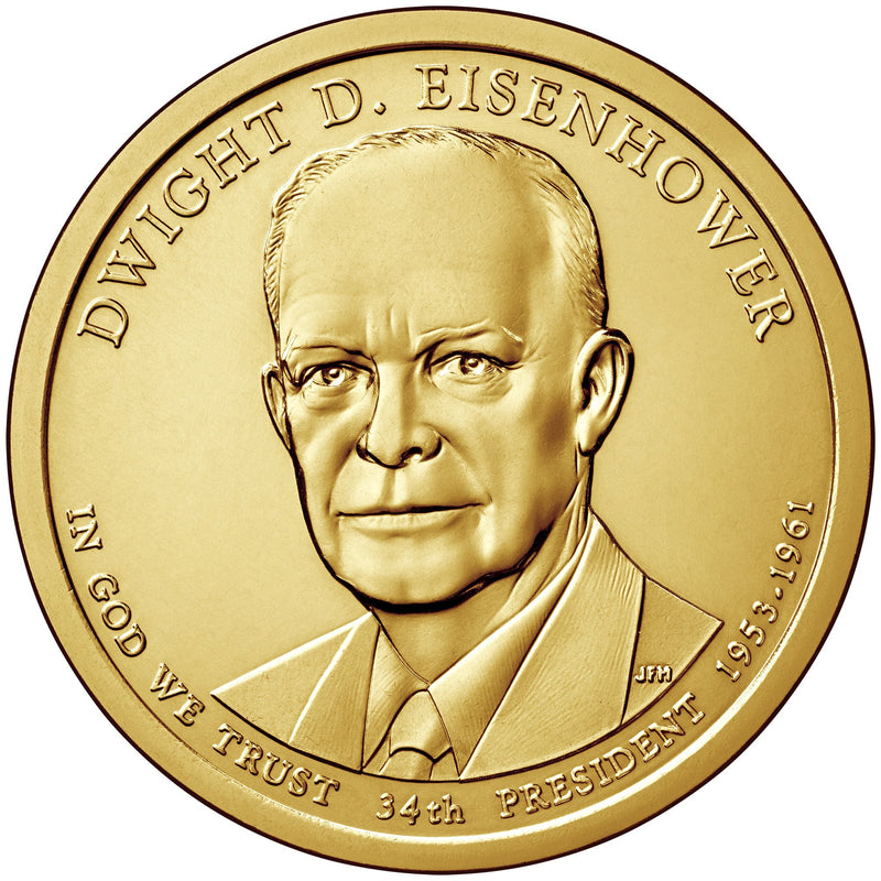 2015-PDS Eisenhower Presidential Dollars . . . . Choice BU and Superb Proof