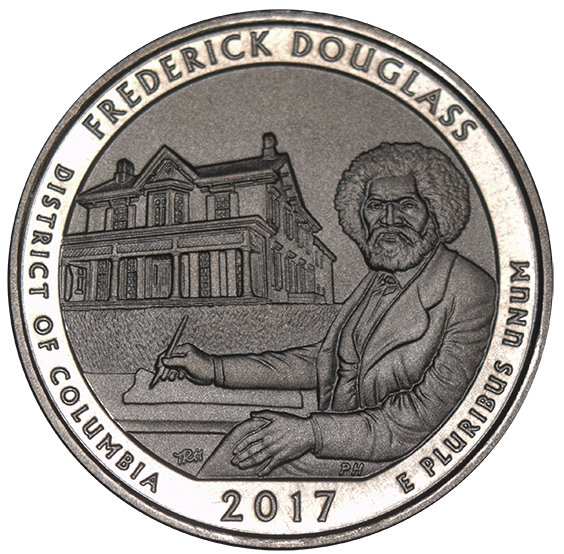 2017-S Fredrick Douglas National Historic Site, DC Quarter . . . . Enhanced BU
