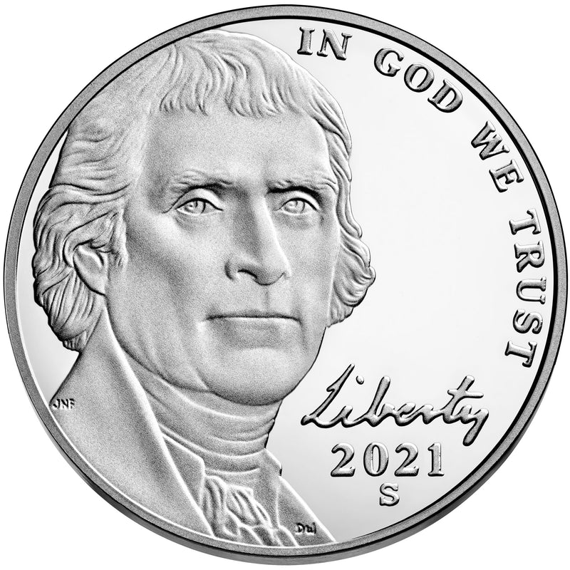 2021-S Jefferson Nickel . . . . Superb Brilliant Proof
