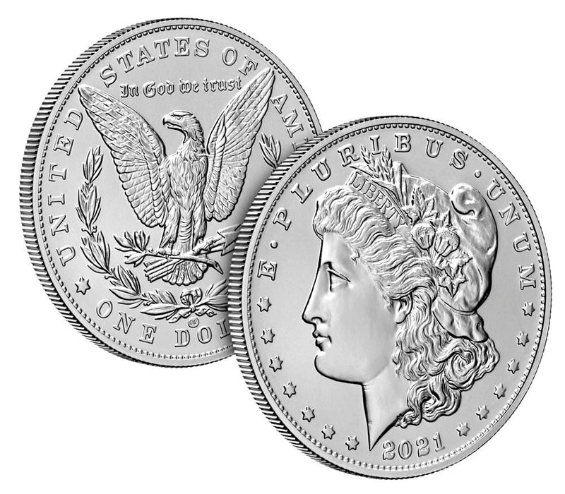 2021-CC Morgan Silver Dollar . . . . Superb Brilliant Uncirculated