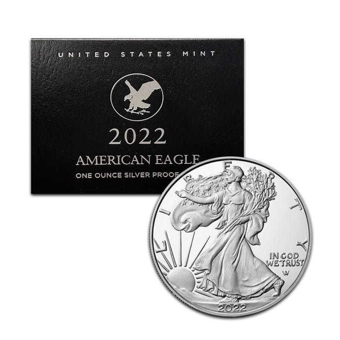 2022-W Silver Eagle . . . . Superb Brilliant Proof