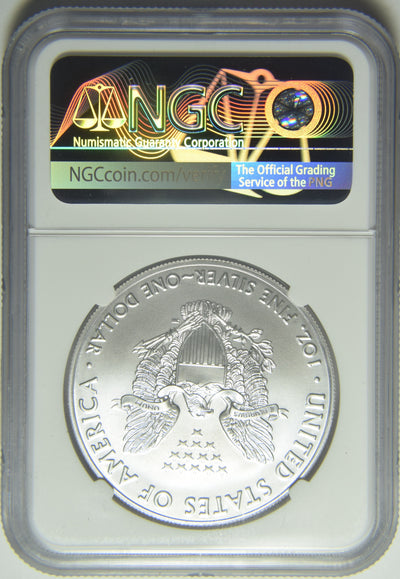 2021 Silver Eagle . . . . NGC MS-70 State Series Colorado