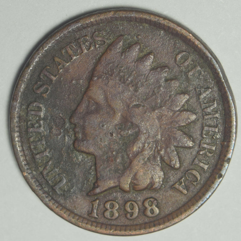 1898 Indian Cent . . . . VF corroded