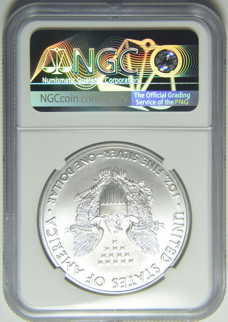 2021 Silver Eagle . . . . NGC MS-70 State Series Washington